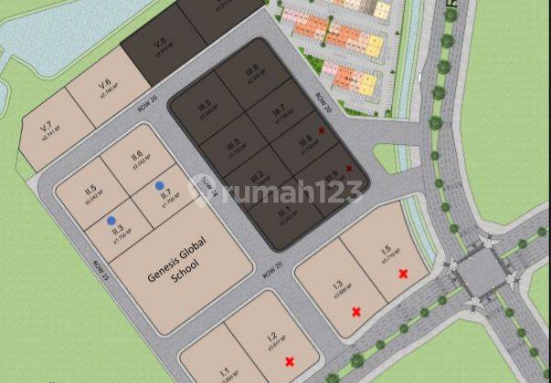 Tanah Kavling Komersial Murah West Village Di Bsd City  1