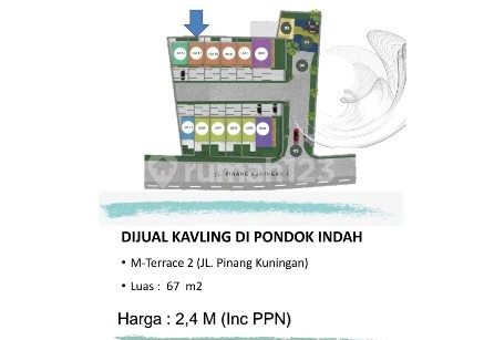 Dijual Cepat Tanah Kavling M Terrace 2 Pondok Indah Jakarta Selatan