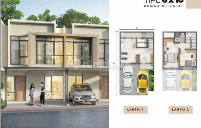 Rumah Minimalis Moderen Termurah Di Cluster Dallas Pik 2 Banten 1