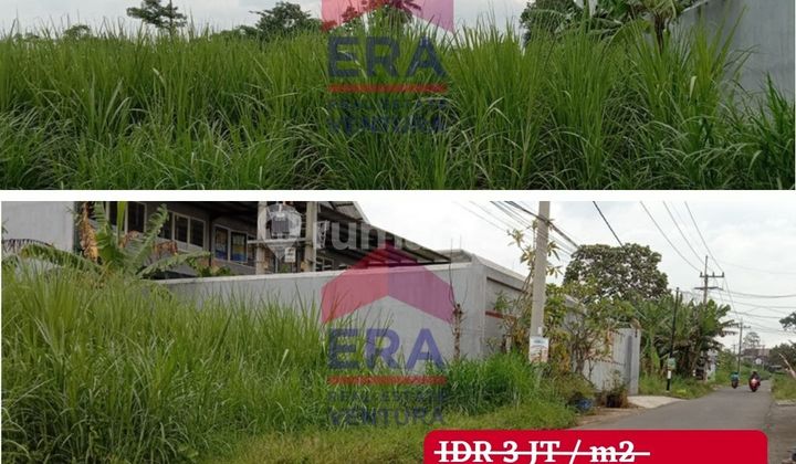 Tanah lokasi strategis di dekat exit tol Pakis 1