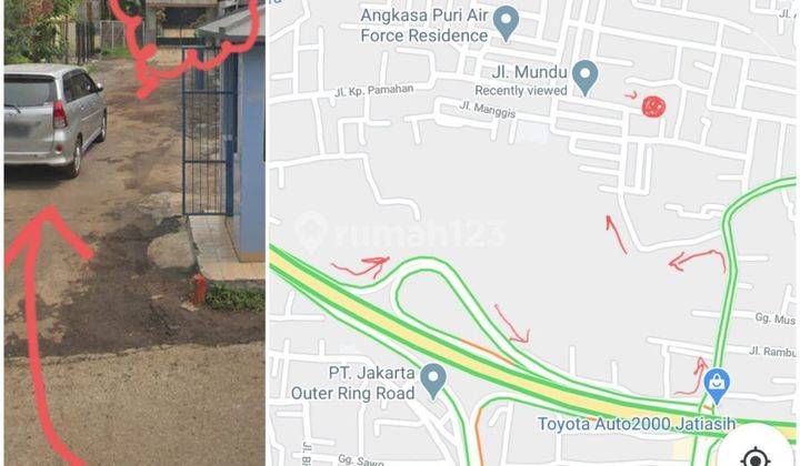 Tanah matang dalam kompleks dekat akses toll cocok untuk cluster 2