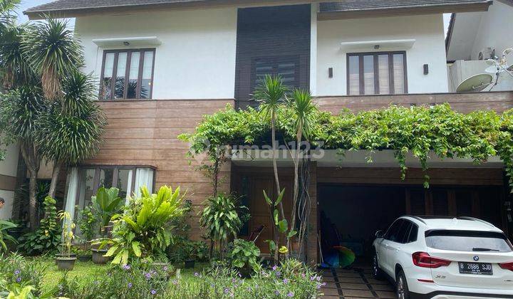 Dijual Rumah Modern Town House Semi Furnish di Lebak Bulus Jakarta Selatan 1