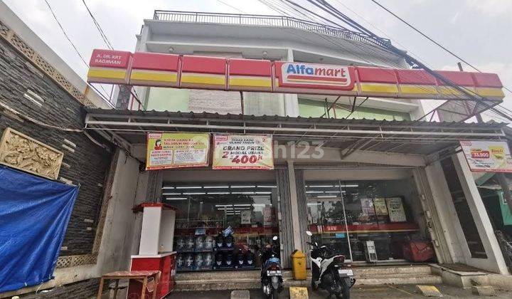 Dijual Ruko gandeng  3lt rooftop   tersewa oleh alfamart jl raya KRT Radjiman Widyodiningrat  Cakung Jakarta timur 1