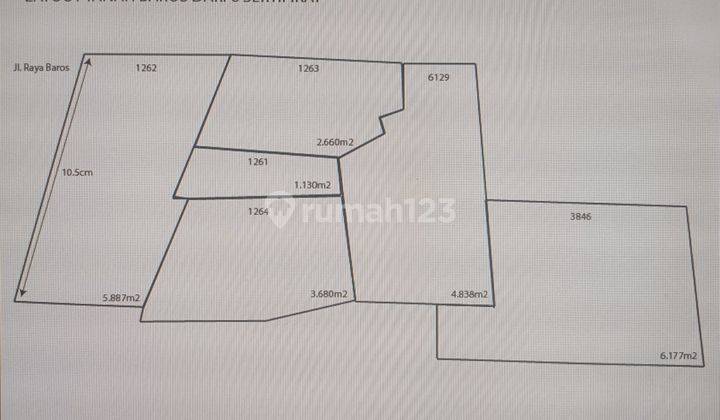 Jual cepat tanah di serang banten, owner BU 1