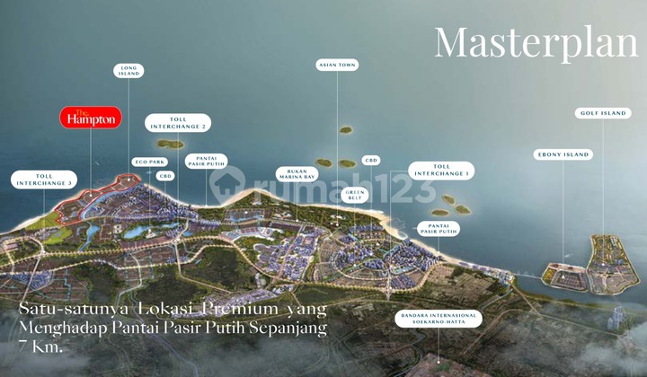 Latest Again House Plots by the Beach at PIK2