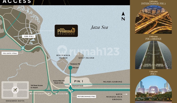 Soho Peninsula Pik 2 Promo Diskon 500 Juta