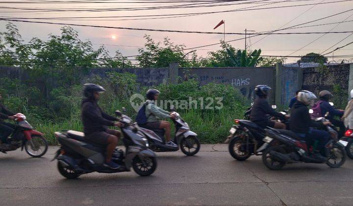 Disewakan Lahan Kosong Sudah Pagar Keliling Daerah Setu Dekat Tol  2