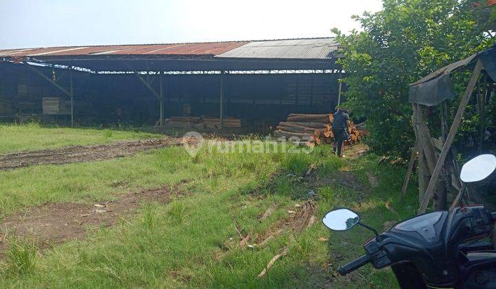 Dijual Tanah + Kios + Pabrik Kayu, Utan Soga, Sukakerta, Sukawangi, Bekasi 1