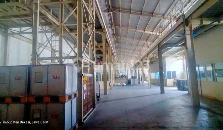 Dijual dan Disewakan Gudang Bagus Sangat Strategis Dekat Tol Beka