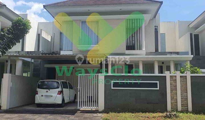 DIJUAL CEPAT RUMAH MEWAH DUA LANTAI DENGAN PERABOTAN, HARGA SANGAT MURAH 1