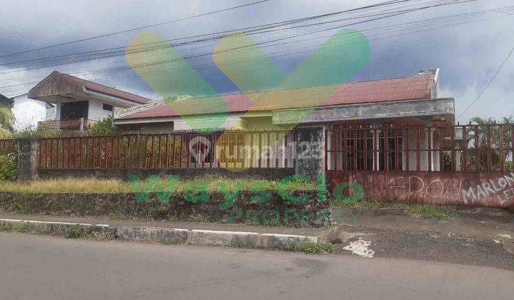 DIJUAL CEPAT TANAH PLUS BANGUNAN STRATEGIS DAERAH WANEA, HARGA DI BAWAH PASARAN 1