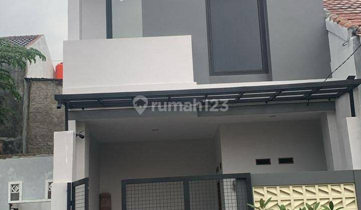 Rumah Bangunan Baru Modern 2 Lantai Siap Huni Full Furnished 1