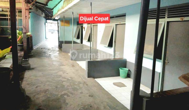 Dijual Cepat Bangunan Hitung Tanah Area Strategis Pinggir Jalan