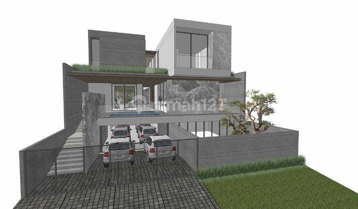 Rumah 3 Lantai Modern Tropical Dian Istana Termurah