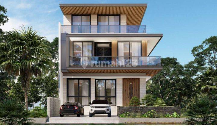 Rumah Baru Hoek 3 Lantai di Citra 6, Tegal Alur, Jakarta Barat 1