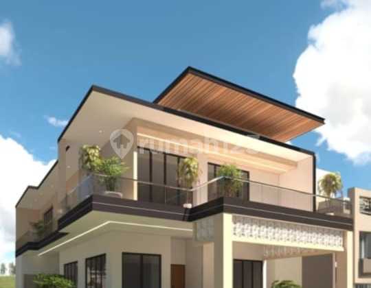 For Sale New 2-Street Corner House in Greenwich Park, Whitesand Cluster, BSD, Tangerang
