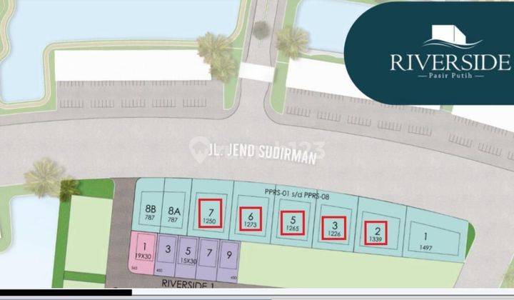 Dijual kavling komersial di Pasir Putih Riverside, PIK 2
Luas tanah: 1250m2 - 1.339m2 per kavling (ada 5 unit kavling)
Surat PPJB
*Harga 36juta pet m2*
Note: 
Lokasi Strategis di Pasir Putih Riverside, PIK 2 2