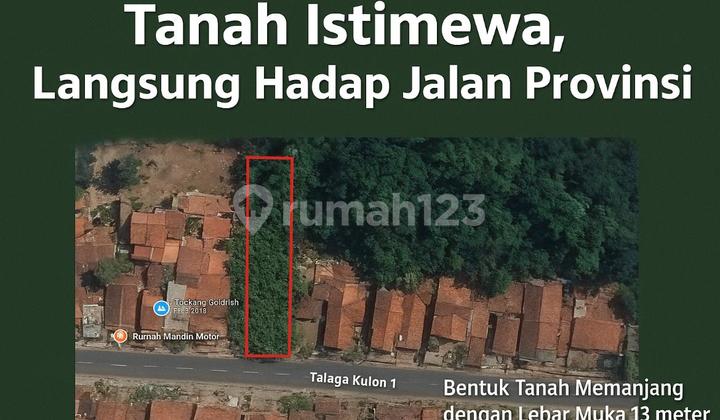 Dijual Kavling/ Tanah di Jalan Raya Talaga, Majalengka - Jawa Barat. Dijual Kavling/ Tanah di Jalan Raya Talaga, Majalengka - Jawa Barat.