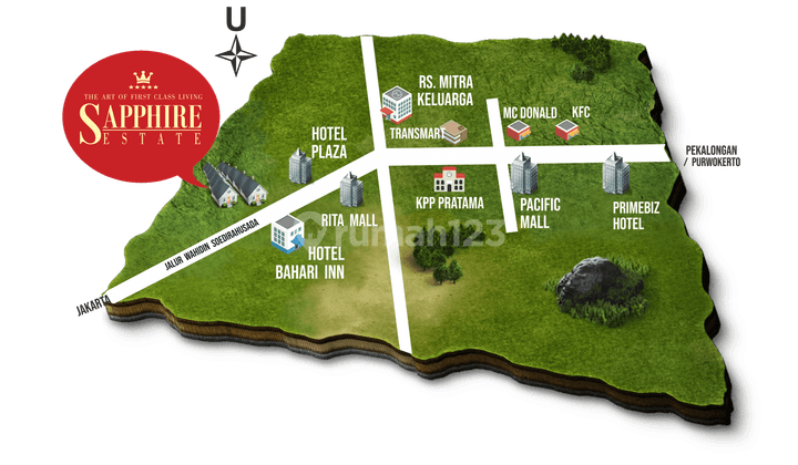 Rumah SHM Bagus di tegal kota  3