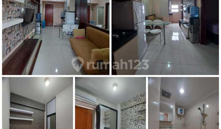 EMA295 DISEWAKAN APARTEMEN 2 BR BAGUS FURNISHED DI PUNCAK KERTAJAYA  2