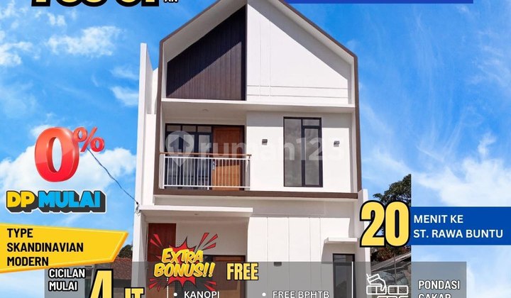 Rumah Siap Huni Dp 0% Bebas Banjir Nempel Ke Bsd 2