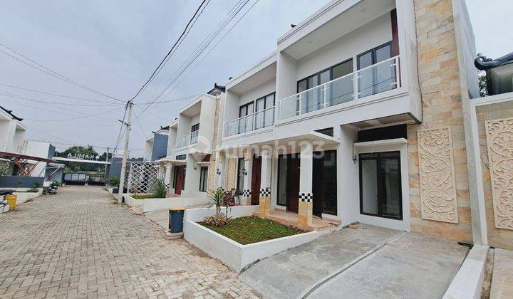 Di jual rumah murah tanpa dp cinangka,harjamukti,tapos,depok siap huni dekat MRT,pintu toll,halte busway,stasiun kereta,tempat wisata,&sekolah  1