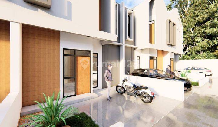 Di jual rumah sawangan, Beji tanah baru Depok ready tanpa DP dekat MRT ,LRT, stasiun kereta, tol,halte busway,mall, kuliner  2