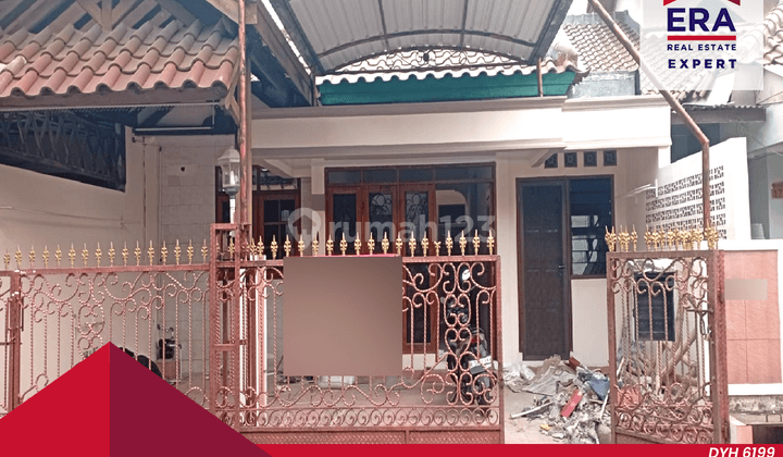 Disewakan Rumah 1 Lantai Free Canopy Luas 8x15, Metland Menteng 1