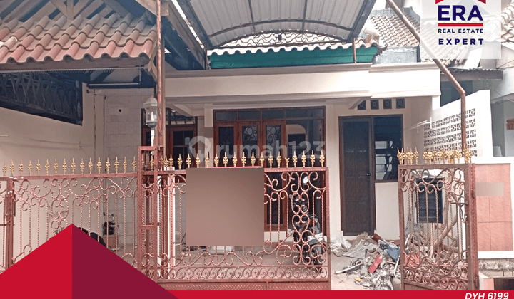 Disewakan Rumah 1 Lantai Free Canopy Luas 8x15, Metland Menteng 2