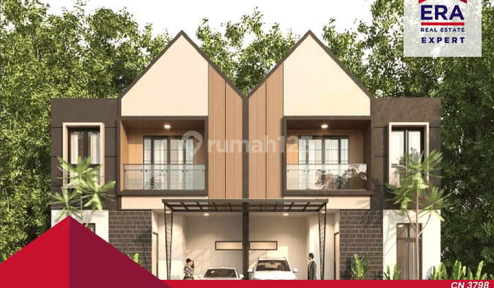 Dijual Rumah Brand New Dekat MRT Lebak Bulus @Tangerang Selatan 2