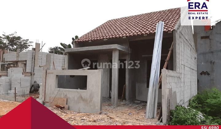 Jual Cepat Rumah 1 Lantai Sudah Shm, Minimali Modern di Bambu Apus 2