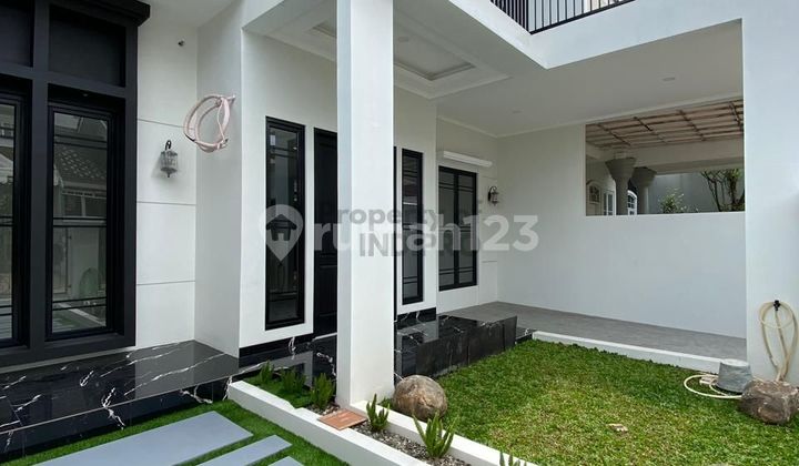 Rumah Brand New Bsd Taman Crysant 2 Lantai Cantik Siap Huni. 5 Menit Ke Akses Toll Dan Rawa Buntu