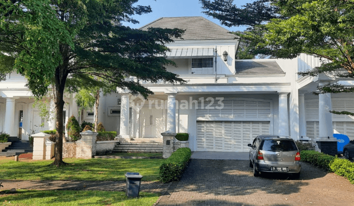 Rumah Mewah Modern SHM De Park Hadap Selatan dekat QBIG, ICE BSD, Row 20 meter 1