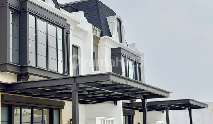 Rumah Bellefont East 3 Lantai + Attic Room. Dekat Maggiore Aniva 5 Menit Ke Kampus Umn Dan Summarecon Mall