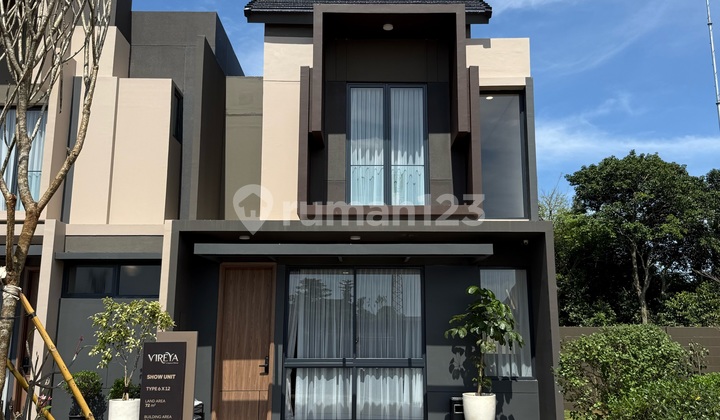 Rumah 2 Lantai Vireya Bsd 5 Menit Ke Itc Bsd Pasar Modern Dan Akses Toll