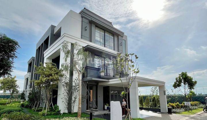 The Armont Residences Rumah Cantik Mewah Bsd 10x20. 3 Lantai Full Marmer. Free Ac Dekat Eastvara 2