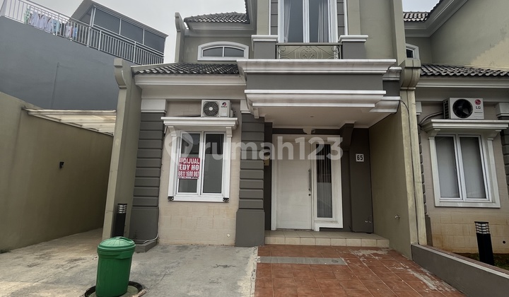 di jual cepat rumah rapi dan cantik samara gading serpong 8x12 shm dekat aniva, maggiore dan hampton