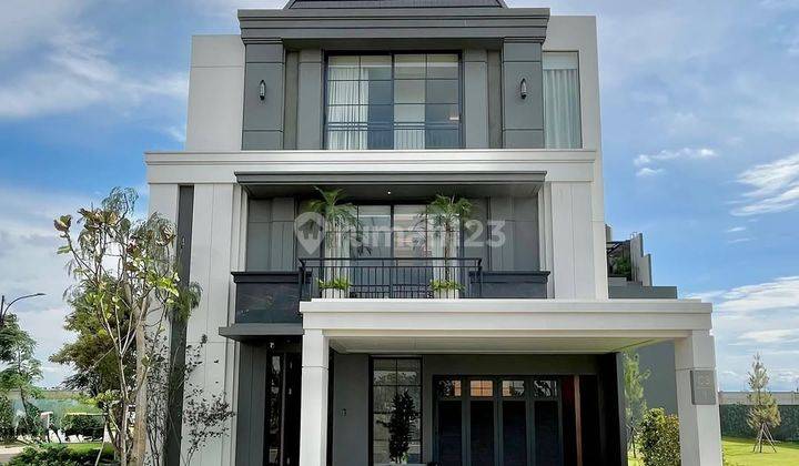 The Armont Residences Rumah Cantik Mewah Bsd 10x20. 3 Lantai Full Marmer. Free Ac Dekat Eastvara 1