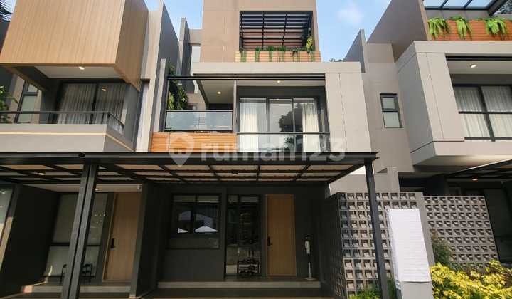 Rumah Bsd Terravia Hook 3 Lantai 5 Kamar Tidur Dekat 5 Menit Ke Eastvara Mall 5 Menit Ke Gading Serpong