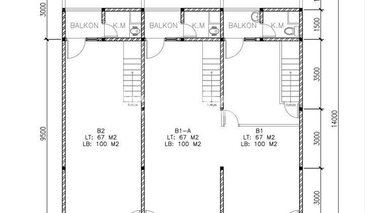 Penawaran Berapapun Dipertimbangkan ‼️BCL Jual Borongan 3 Unit Ruko 2 Lantai Siap Huni Jalan Utama Wonorejo Kota Malang 2