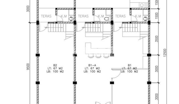 Penawaran Berapapun Dipertimbangkan ‼️BCL Jual Borongan 3 Unit Ruko 2 Lantai Siap Huni Jalan Utama Wonorejo Kota Malang 2