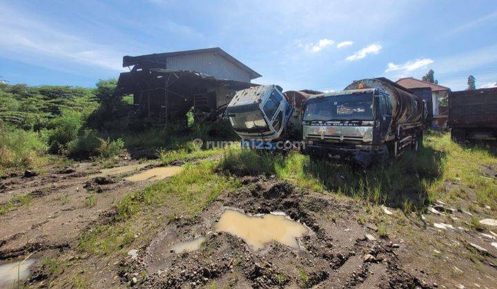 Murah Kavling + Lahan Parkir Truk Di Raya Mojosari 1