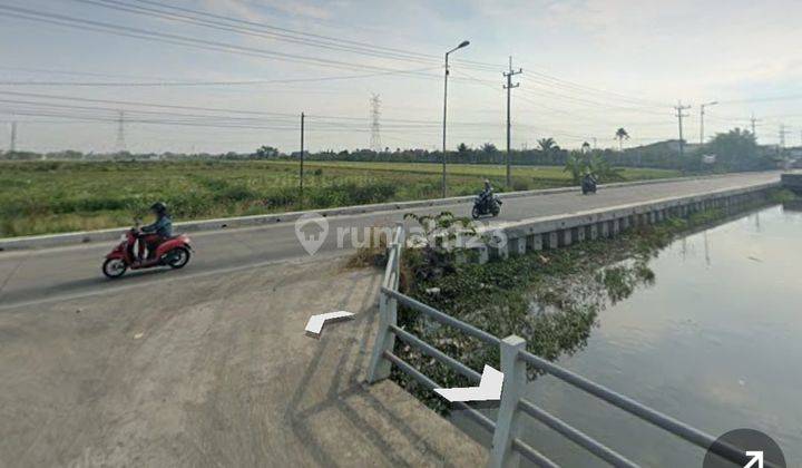 Tanah Nol Jalan Flot Perumahan Kuning di Krian, Sidoarjo 1