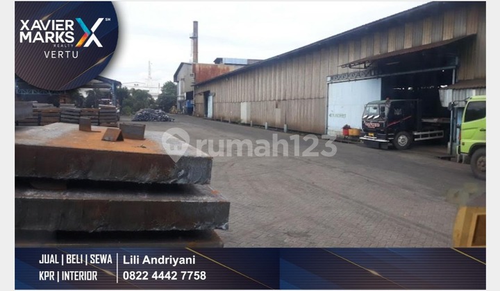 Eks Pabrik Hitung Tanah di Bekasi Utara, Jawa Barat