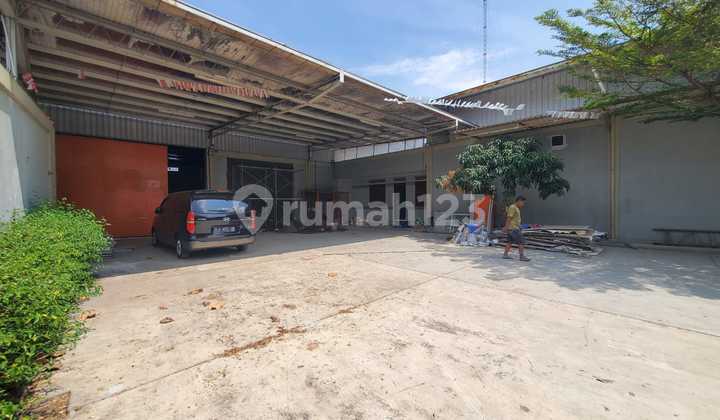 Gudang Luas Akses Tronton Siap Pakai Di Sayap Soekarno Hatta