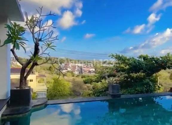 Villa Dengan View Ke Tanjung Benoa Dan Unblock View Ke Patung Gwk 1