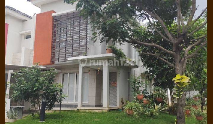 Rumah Summarecon Serpong Posisi Hoek Asri Dan Sejuk Terdapat Taman 1