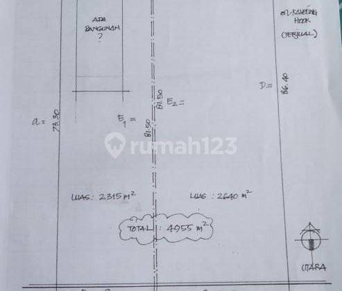 Tanah di Narogong Bekasi Kota SHM Akses container  1