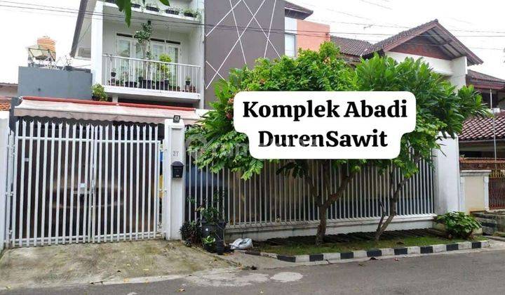 Rumah di Komplek Abadi Duren Sawit Jakarta Timur  1