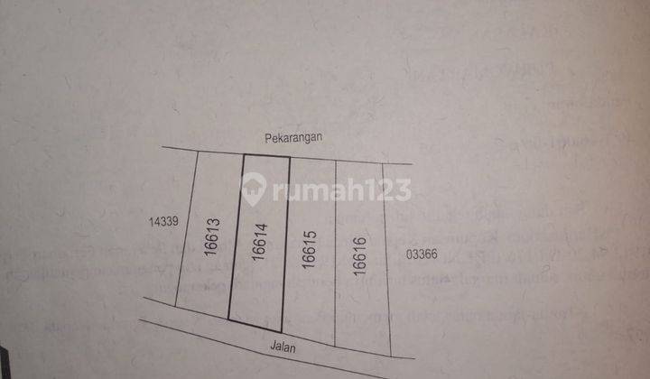 Dekat Unriyo Jalan Tajem Tanah SHM Murah Purwomartani 2 Jutaan  2